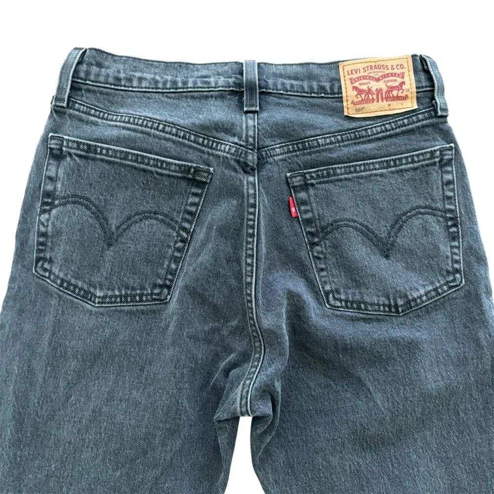 Levi’s 501 Crop Jeans- Black